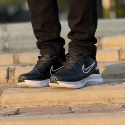 کتانی مردانه طرح نایکی مدل زوم کد NDRNA5001 رنگ مشکی