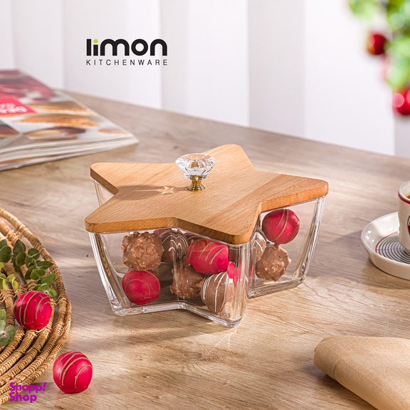 شکلات خوری لیمون مدل درب چوبی کد 2285