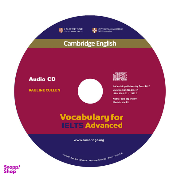 کتاب Vocabulary for IELTS Advanced اثر Pauline Cullen انتشارات آریونا به همراه سی دی