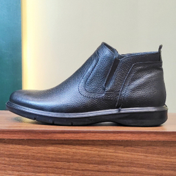 نیم بوت مردانه مدل Milano رنگ مشکی