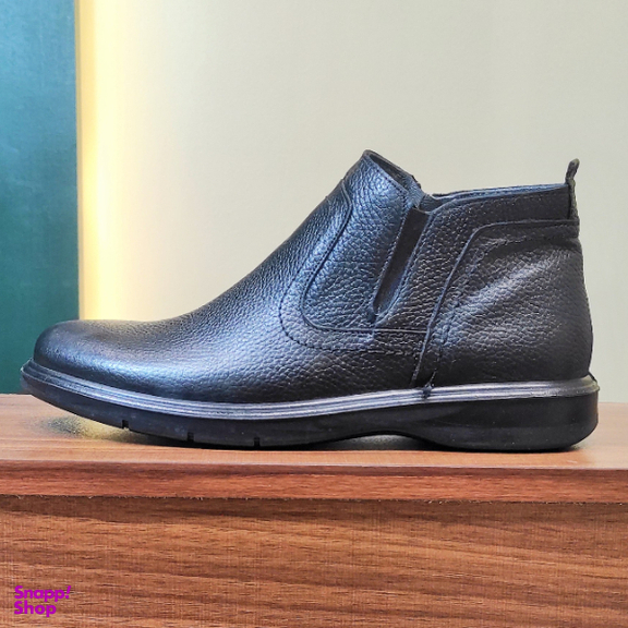 نیم بوت مردانه مدل Milano رنگ مشکی