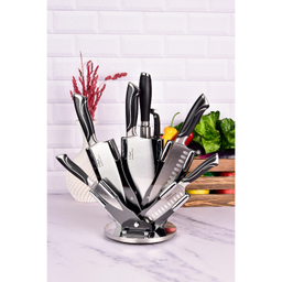 سرویس چاقو آشپزخانه 8 پارچه یونیک طرح 6 کد 5533