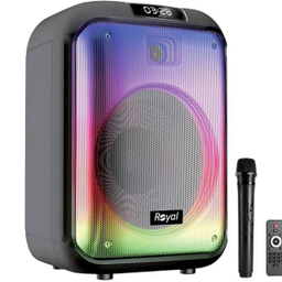اسپیکر بلوتوثی رویال کد 1210 به همراه میکروفون و ریموت