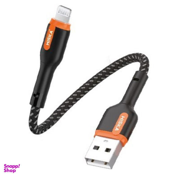 کابل تبیدل USB به لایتنینگ هیسکا مدل LX-1020i طول 0.2 متر