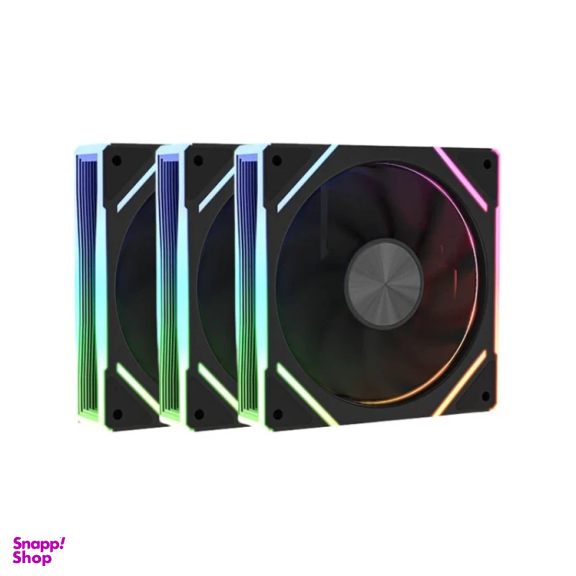 فن کیس لاجیکی مدل F327 BK بسته 3 عددی