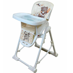 صندلی غذاخوری کودک بی بی ماک مدل خرسی کد Z112