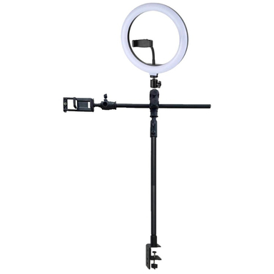 رینگ لایت و پایه موبایل پاناسان مدل Panasun M4 به همراه با پایه T