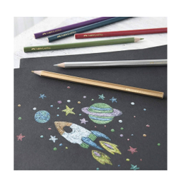 مداد رنگی 48 رنگ فابرکاستل مدل Classic به همراه پاک کن رنگ قرمز