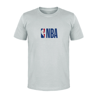 تیشرت مردانه آستین کوتاه طرح NBA کد L03 رنگ طوسی