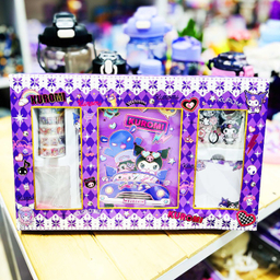 بسته لوازم تحریر مدل کرومی عروسکی کد 03 مجموعه 11 عددی