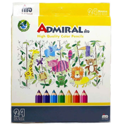 مداد رنگی 24 رنگ آدمیرال مدل 761C24