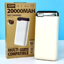 پاوربانک ریمکس مدل RPP-626 ظرفیت 20000 میلی‌ آمپر ساعت