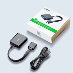 تبدیل HDMI به VGA و Jack 3.5mm یوگرین مدل MM103 کد 40248