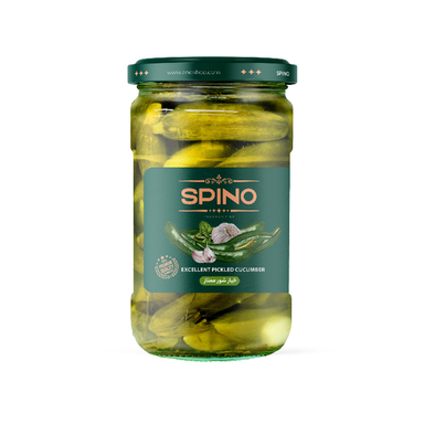 خیارشور ممتاز اسپینو وزن 670 گرم