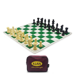 شطرنج فدراسیونی مدل کیان به همراه کیف حمل