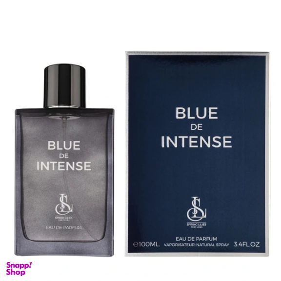 ادوپرفیوم مردانه اسپرینگ لیلیز مدل Blue De Intense حجم 100 میلی لیتر