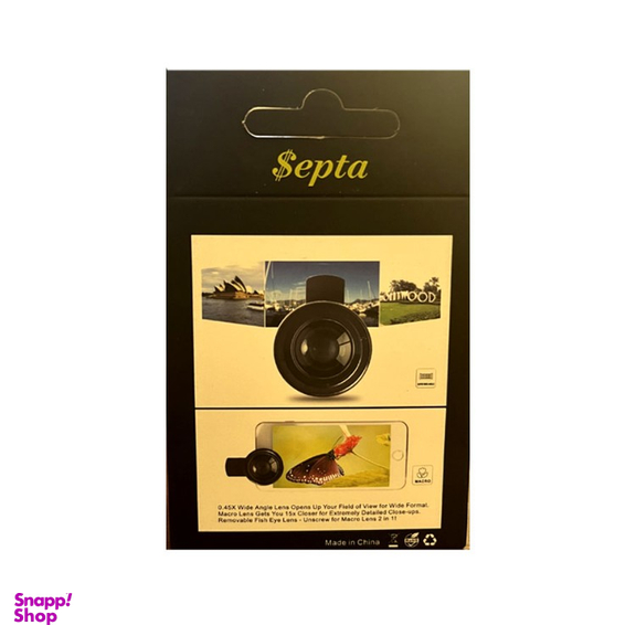 لنز ماکرو واید دوربین گوشی موبایل سپتا مدل Septa 0.45X