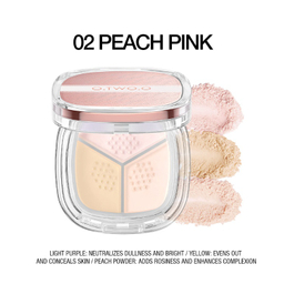 پودر فیکس 24 ساعته او تو او رنگ 02 peach pink