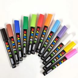 ماژیک اکرلیک 12 رنگ ام اند جی مدل AP12 کد 12366