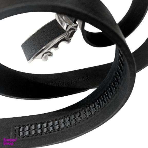 کمربند مردانه ریلی مدل سگک نقره ای سایز 120سانتی متر