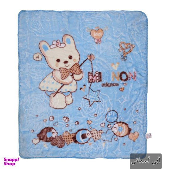 پتو کودک و نوزاد مدل teddy کد 2