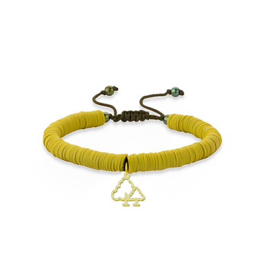 دستبند طلا 18 عیار زنانه مدوپد طرح درخت کد DM15832