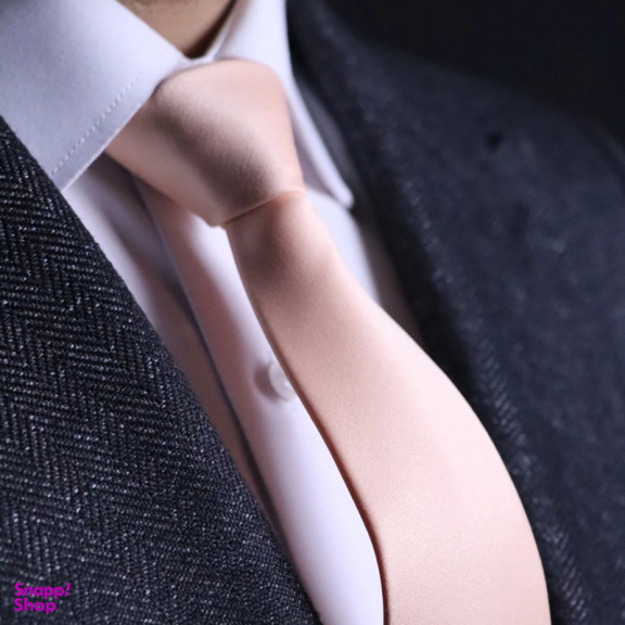 ست کراوات و دستمال جیب مردانه آیکت مدل Basic