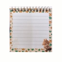دفترچه یادداشت 50 برگ طرح لبوبو Notelab1