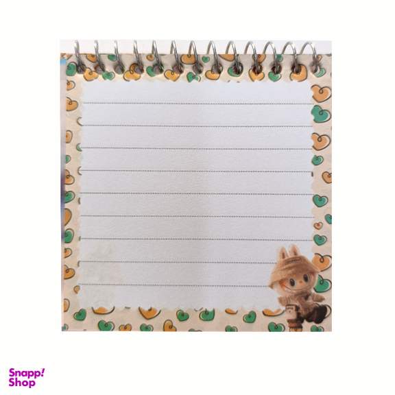 دفترچه یادداشت 50 برگ طرح لبوبو Notelab1