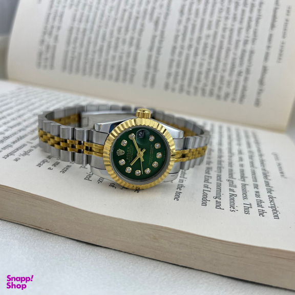 ساعت مچی عقربه ای زنانه مدل دیت جاست کد W4015