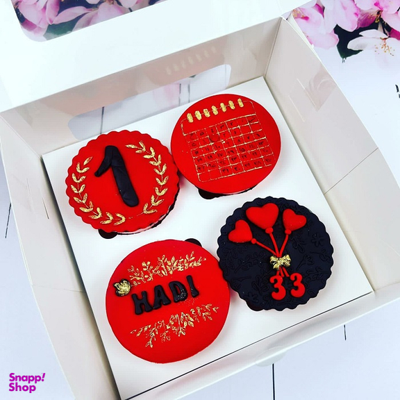 استامپ برجسته تزیین فوندانت مدل تقویم