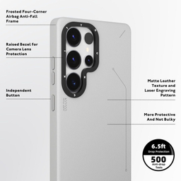 کاور یانگ کیت مدل Matte Leather Case مناسب برای گوشی موبایل سامسونگ Galaxy S25 Ultra