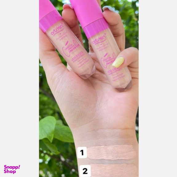 ست کانسیلر آرت اسکین مدل CRAYON شماره 01 و 02 مجموعه ۲ عددی