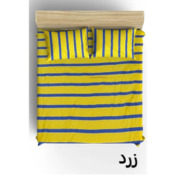 سرویس ملحفه کوکو جم مدل کالم دو نفره 3 تکه