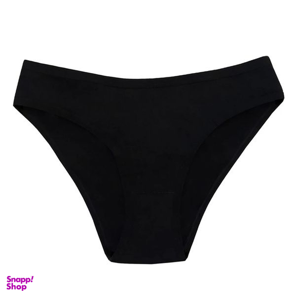 شورت زنانه لین مدل اسلیپ کد 4681-419 رنگ مشکی