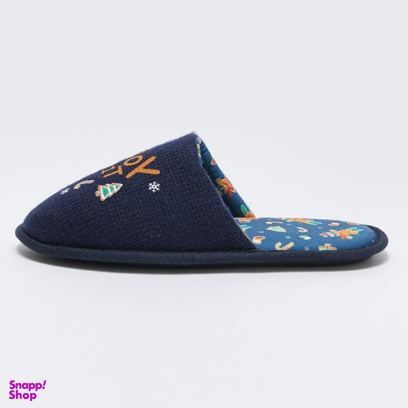 دمپایی حوله ای مردانه ال سی وایکیکی مدل استپ دار Christmas