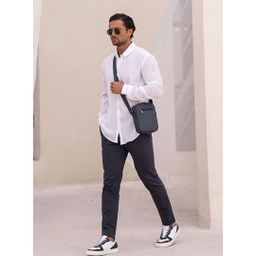 کیف رودوشی مردانه چرم مشهد مدل X5027