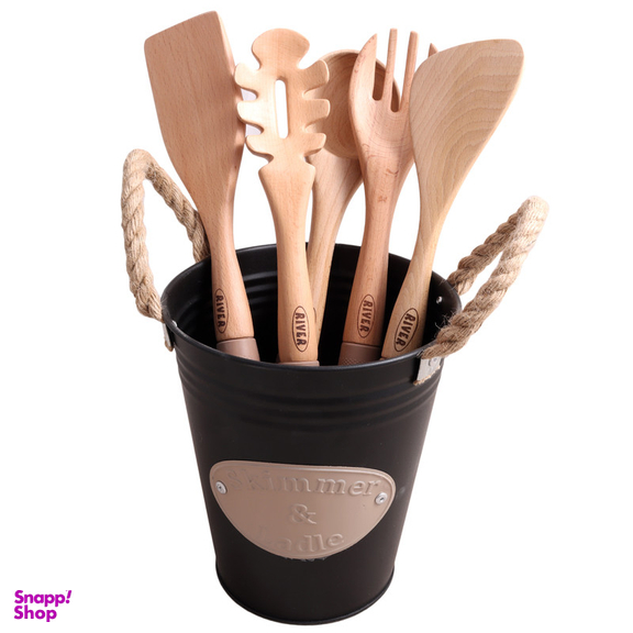 سرویس کفگیر و ملاقه 6 پارچه ریور کد SixSet