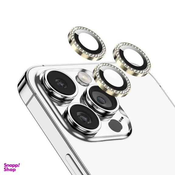 محافظ لنز دوربین گرین مدل Diamond مناسب برای گوشی موبایل اپل iphone 14 Pro Max / 14 Pro