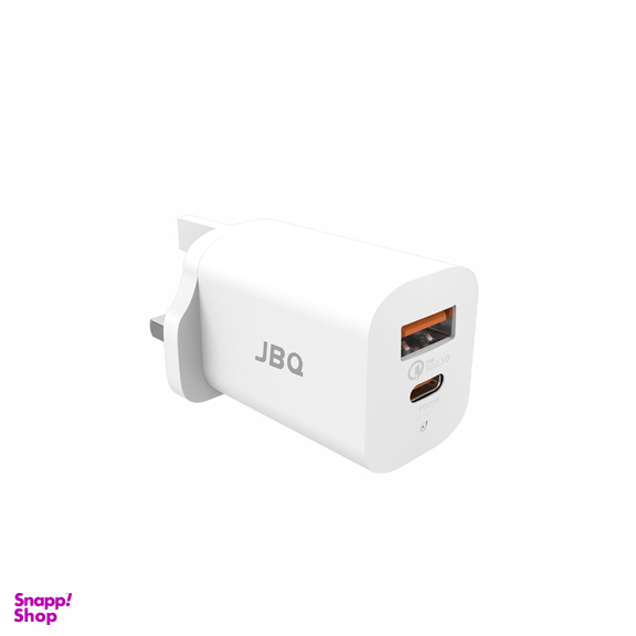 شارژر دیواری 45 وات جی بی کیو مدل HC-P5 به همراه کابل Type-C به Lightning