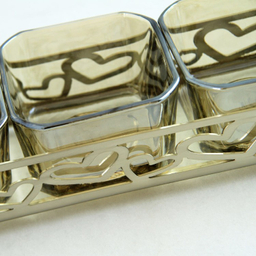 اردو خوری نیکل سالینو مدل سه خانه کد N-8043