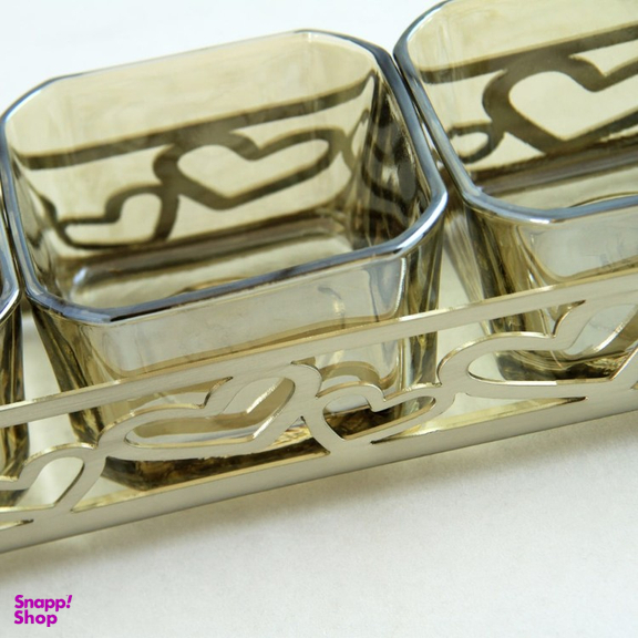 اردو خوری نیکل سالینو مدل سه خانه کد N-8043