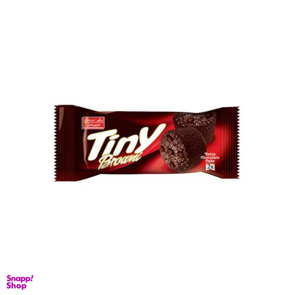کیک کاکائویی براونی 2 قلو تاینی شیرین عسل وزن 60 گرم