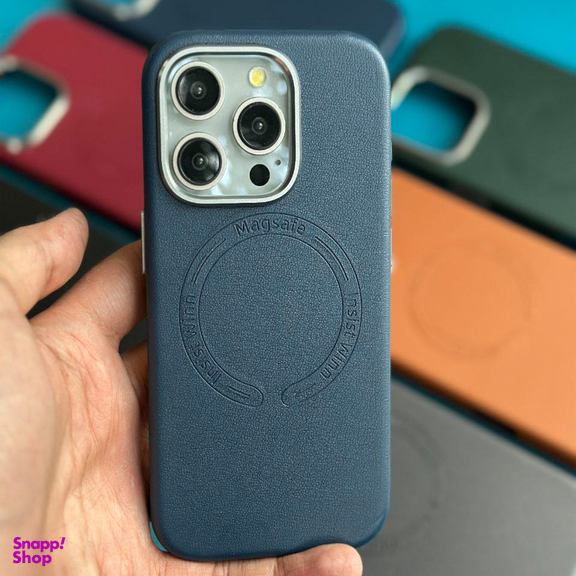 کاور گوشی موبایل ویوا مادرید مدل چرم Metal Iron مناسب برای اپل iPhone 13 Pro