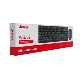 کیبورد و ماوس بی سیم جدل مدل WS732