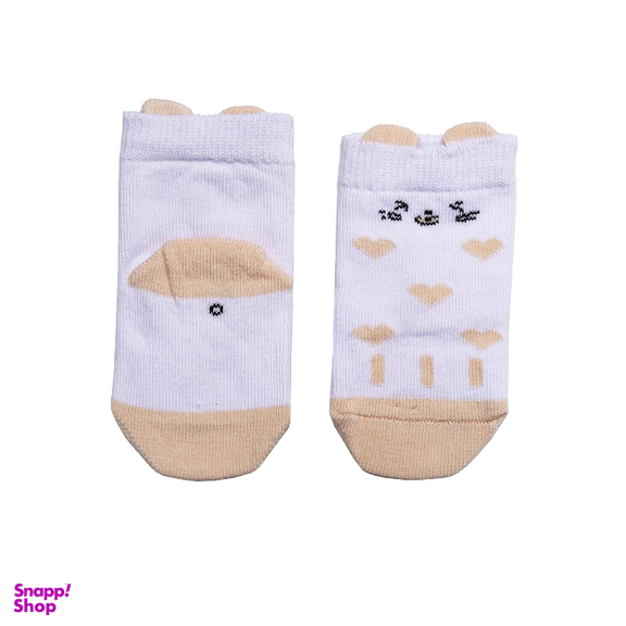 جوراب دوازده نوزادی طرح موش کوچولو