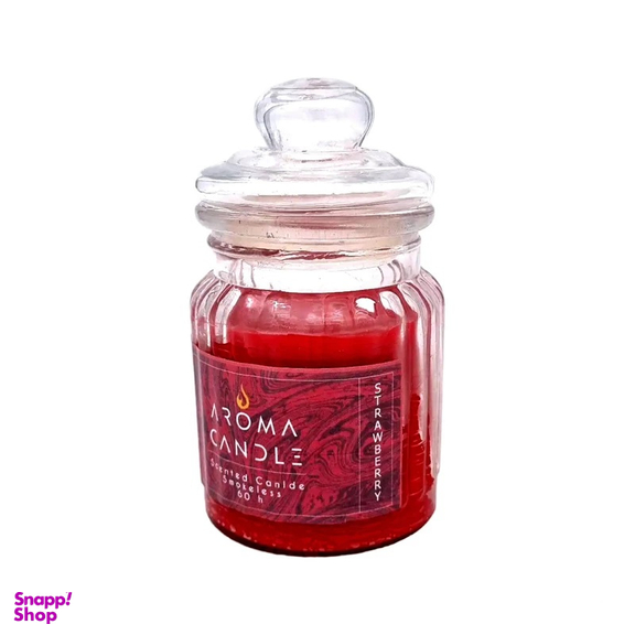 شمع معطر آروما کندل رایحه توت فرنگی