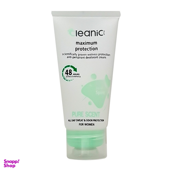 کرم ضد تعریق زنانه کلینیک کیندی مدل Pure Scent وزن 60 گرم