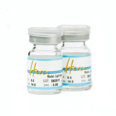 لنز رنگی سالیانه هرا شماره 08 کد HV310 رنگ طوسی عسلی