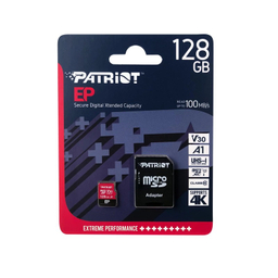 کارت حافظه microSDXC پتریوت مدل EP -V30 A1 به همراه آداپتور